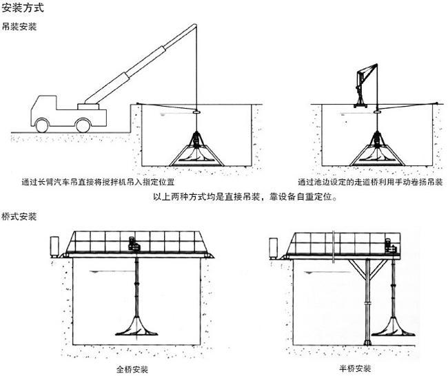 南京蘭江QSJ雙(shuāng)曲(qǔ)面潛水攪拌機 立式(shì)渦輪攪拌器示例圖3